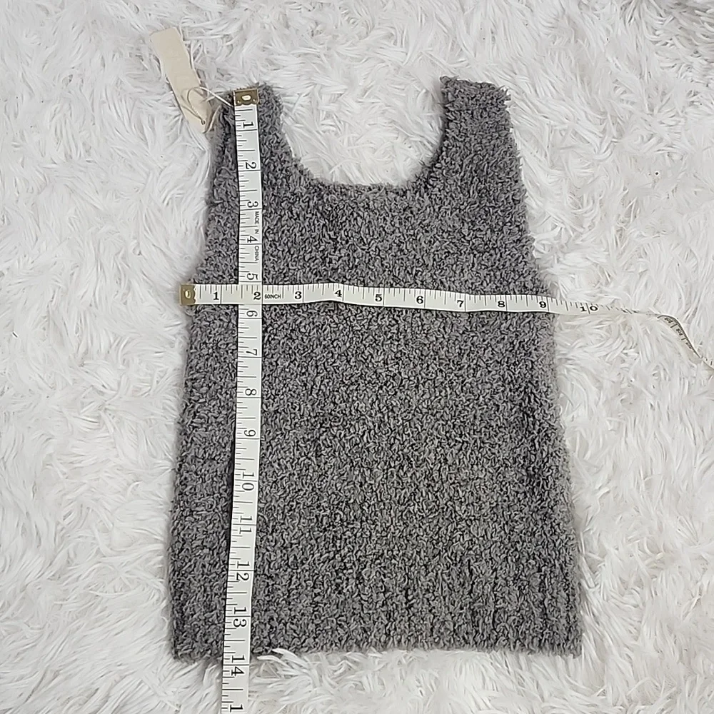 SKIMS GIRLS COZY TANK IN SMOKE 2T/3T/ NWT - Picture 5 of 8